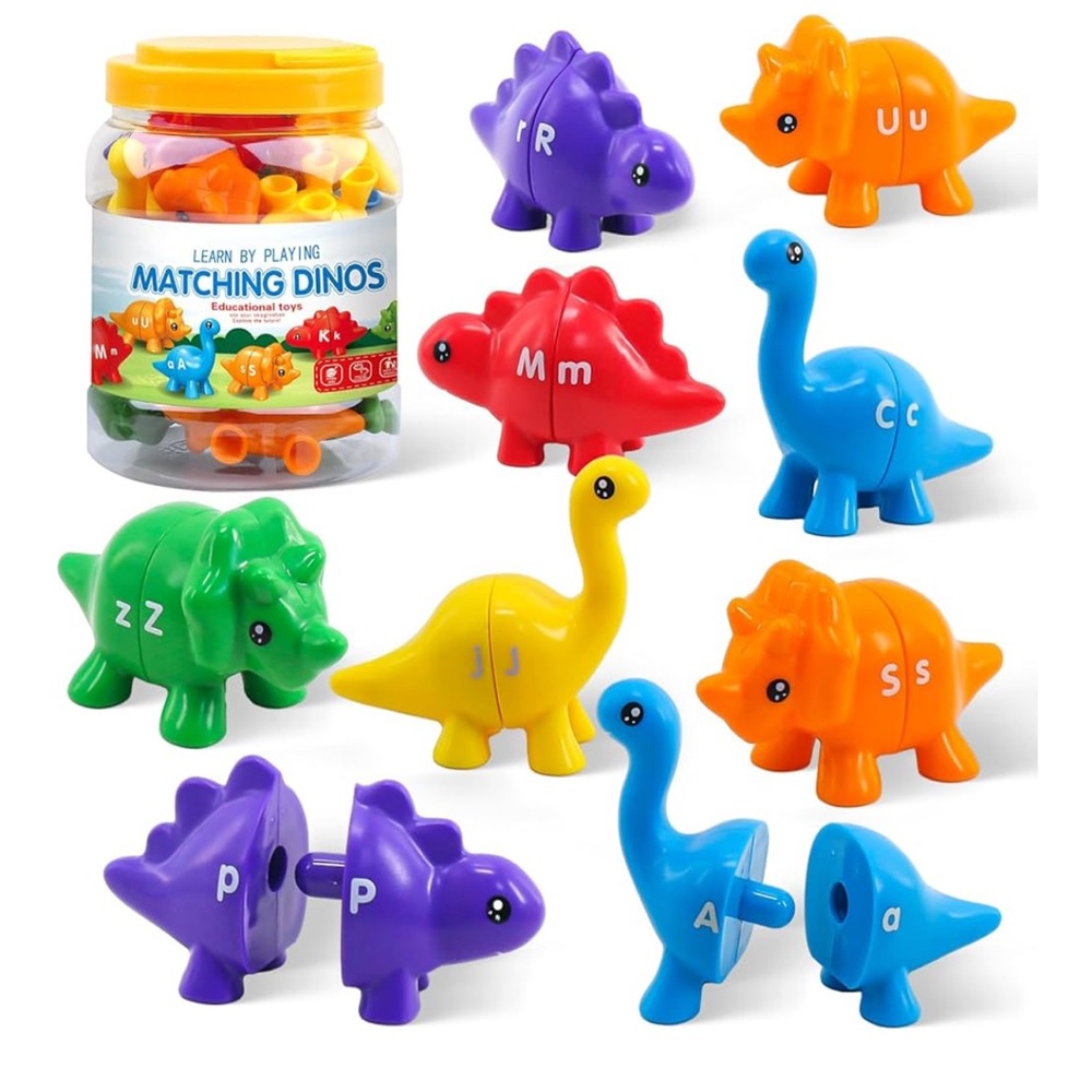 Amazon Dinosaur Learning Set AND abc Flashcards